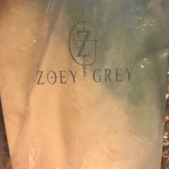 Zoey Grey Dusty Rose prom dress sz 2 - Picture 6 of 8